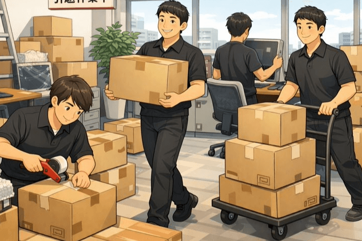 ★ 【五反田】新規什器搬入設置作業 ★