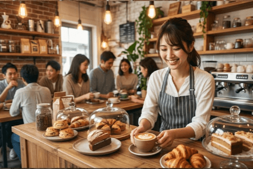 飲食経験者歓迎!駅チカ!カフェテリアでのお仕事!